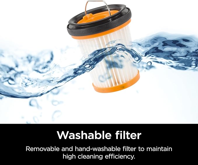 Shark WANDVAC Cordless Hand Vac Lightweight Versatile and Portable at 1.4 lbs. Powerful Suction Charging Dock One-Touch Empty NEW Furfins Tool &amp Crevice Tool for Pet &amp Home Gray WV201W