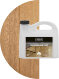WOCA Oil Refreshing Soap (Oil Refresher) Natural 2.5L – Concentrated Cleaner for Oil-Treated Hardwood Floors Furniture Millwork Cutting Boards and Countertops.