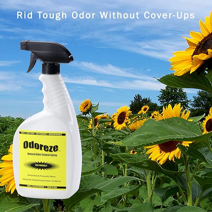 Natural Probiotic All Purpose Deodorizer &amp Cleaner Spray: 32 oz. Concentrate Makes 128 Gallons