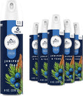 Glade Air Freshener Room Spray Juniper &amp Teak Scent Odor Fighting to Deliver Long Lasting Freshness 8 Oz 6 Count