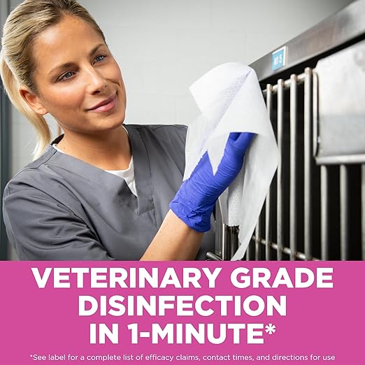 Rescue Bucket Wipes 8 Pack &amp Bucket Refill Wipes 8 Pack – Disinfectant Cleaner for Vet Use Designed to Clean Kennels Litter Boxes &amp More