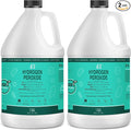 Maxtite 6% Concentrated Food Grade Hydrogen Peroxide 2 Gallons of 128oz Ecofriendly Natural Cleaning Solution for Kitchen Bath Laundry Home and Garden (Just Food-Grade H2O2 &amp Water