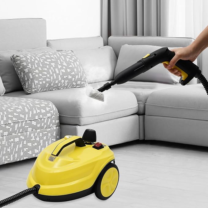 Steam CleanerMultipurpose Steam CleanerHigh-Pressure Steam Cleaner Steam Cleaner Handheld(2000W) High Pressure Steam Cleaner for Home Usewith BrushesSteamer for Cleaning Tile Kitchen Bathroom