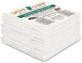 Miracle Cleaning Towels (10-Pack) Streakfree Cloths for Multi-Purpose Cleaning Chemical Free 16 x 16 Reusable and Washable
