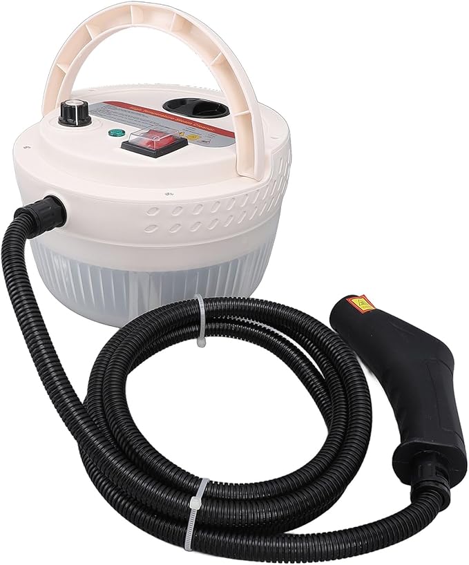 Asixxsix Steam Cleaner 1400ml 2500W 6 Levels Adjustable Multipurpose Handheld Steam Cleaner 5.5bar High Pressure High Temperature Steam Cleaner for Furnitures Exhaust Hoods Car