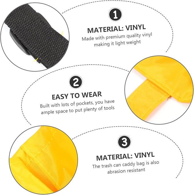 Heavy Duty Garbage Bags Round Storage for Trash Can Trash Bin Bag Large Trash Bags Trash Brute Storage Bag Cleaning Supplies for Housekeeping Outdoor