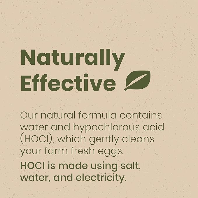Good Salt Pet Fresh Nest Egg Wash Spray Natural Cleaner for Freshly Laid Eggs Made in the USA 32 Ounce Bottle 2-Pack