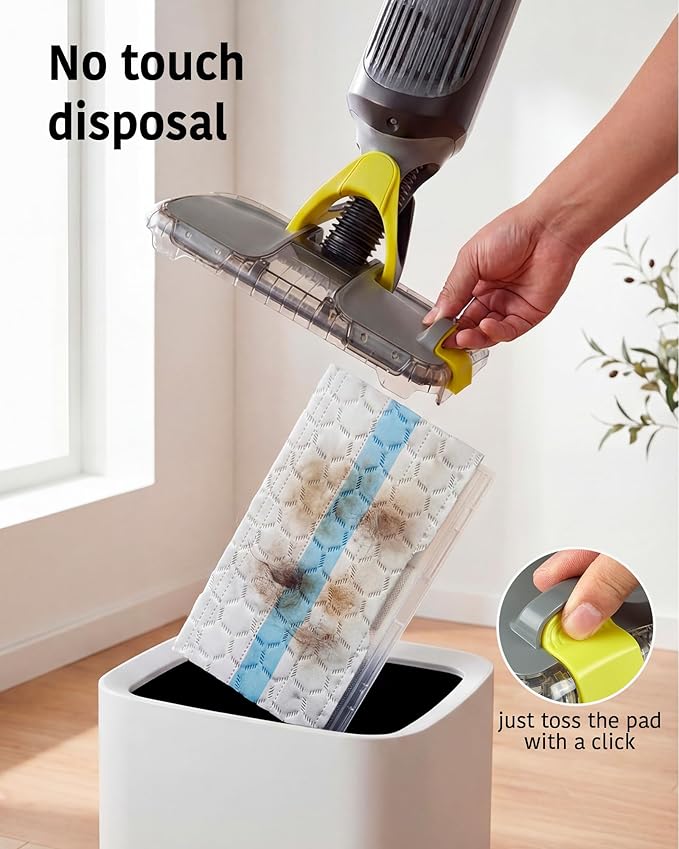 Disposable Replacement Pads for Hard Floor Cleaning 20 Pack Compatible with Shark Vacmop VM252 VM250 VM200 VMP30 sharkvac mop vac Refills
