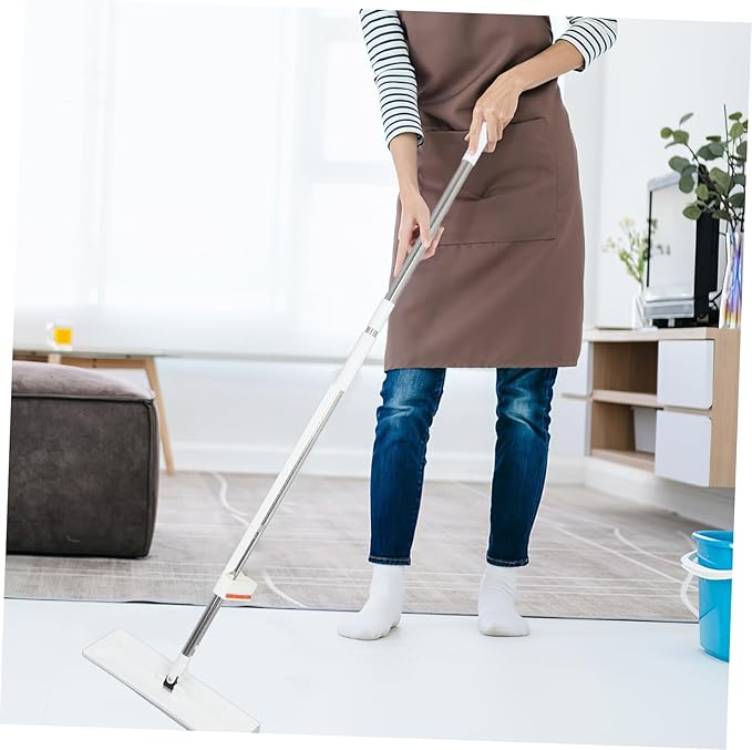 Microfiber Wet and Dry Mop with Replaceable Pads Cleaning Mop for Efficient Household Cleaning Self Wringing Design for Hands Operation