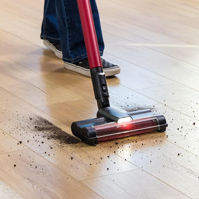 Bundle of IRIS USA Hydro-Clean 1000mL Chemical-Free Spot Cleaner for Carpet Upholstery Sofa Mattress + IRIS USA Cordless Vacuum Cleaner 50-Min Runtime 230W for Carpet Hard Floor Tile