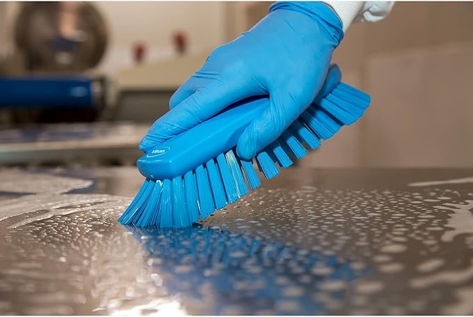 Vikan 38903 BrushScrubStiff8PP/PBTBlue