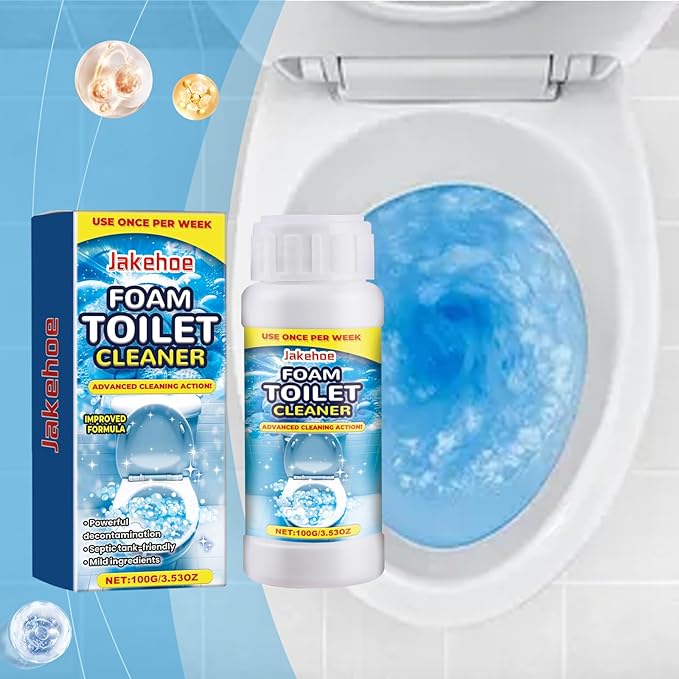 Foam Toilet Cleaner Advanced Cleaning Action Weekly UseToilet Bowl Cleaner Toilet Bowl Powerful Cleaner-2Pack