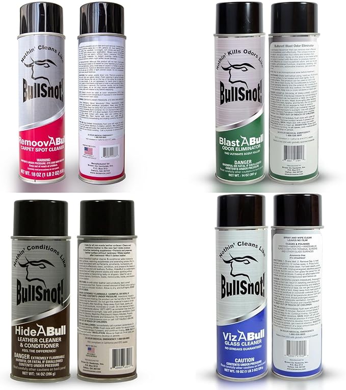 Cleaning Bundle - Clean Your Carpet Your Leather Your Glass and Get a Fresh Smell In Your Automotive!