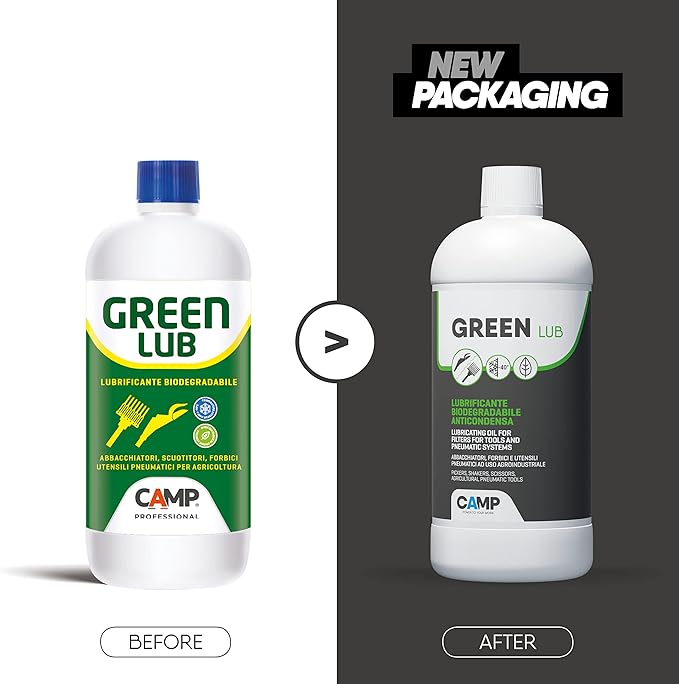 Camp Green Lub Biodegradable Lubricant for Agricultural Uses 1 L