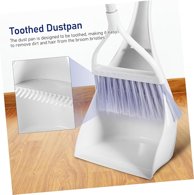 GLEAVI 1Set Mini Broom and Dustpan Small Household Cleaning Tools for Mess Cleanup Compact Desktop Use with Freestanding Design and Construction for Rv