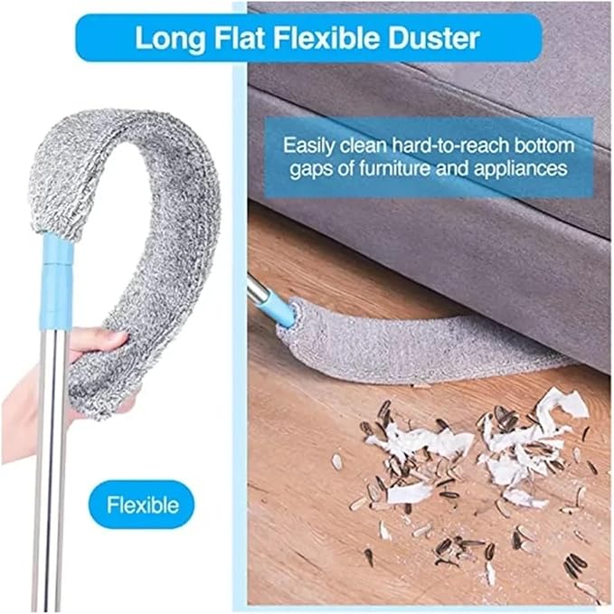 Compatible for Hardwood Floor Cleaning Household Dust Cleaner Dust Brusheshome Long Handle Mop Long Telescopic Duster Bedside Sofa Gap(A)