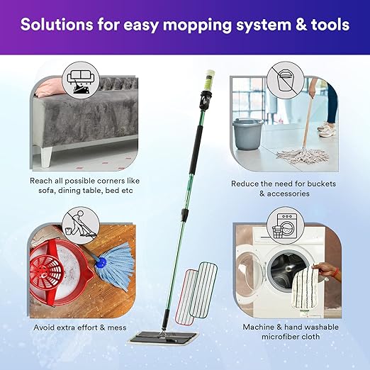 3M Easy Scrub Express Flat Mop Tool With Pad Holder 16 1/case
