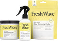 Fresh Wave Odor Removing Lemon Variety Bundle: (1) 8 fl.oz. Spray (1) 6ct Packs (1) 15 oz. Gel