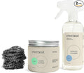 Everneat Oven Cleaning Kit: Natural Oven Cleaner and Kitchen Cleaner | Heavy Duty | Grill Cooktop &amp Rack | Fume-free &amp Safe to Clean All Ovens (Purify) | Non-toxic | Refillable Plastic Jar &a