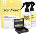 Fresh Wave Lemon Odor Removing Packs and Sprays Bundle: (2) 8 fl. oz. Sprays (1) 6ct Packs and Pod Combo