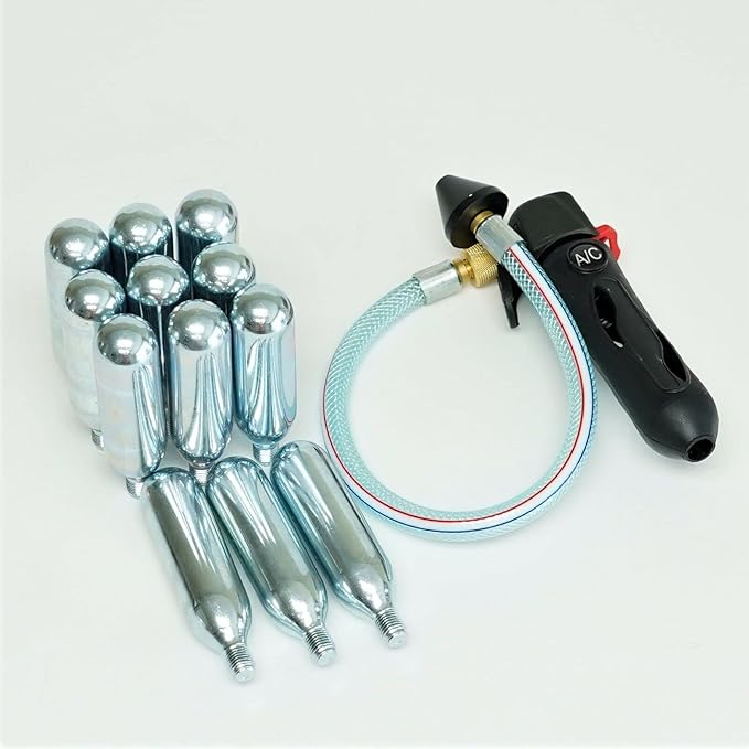 Replacement for fits DLG-1 ESP Condensate Drain Line Cleaner with 12 Threaded CO2 Cartridges