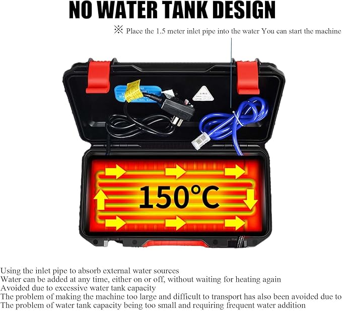 High Pressure Handheld SteamHandheld High Temperature Portable CleanerHigh Temperature Portable SteamerFor Cleaning110V-1700W