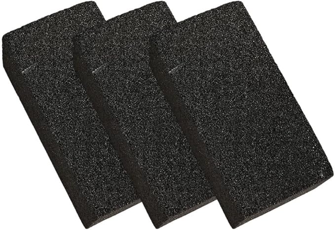 Grill Griddle Cleaning Brick Block Ecological Barbecue Removing Stains Stone 3PCS.