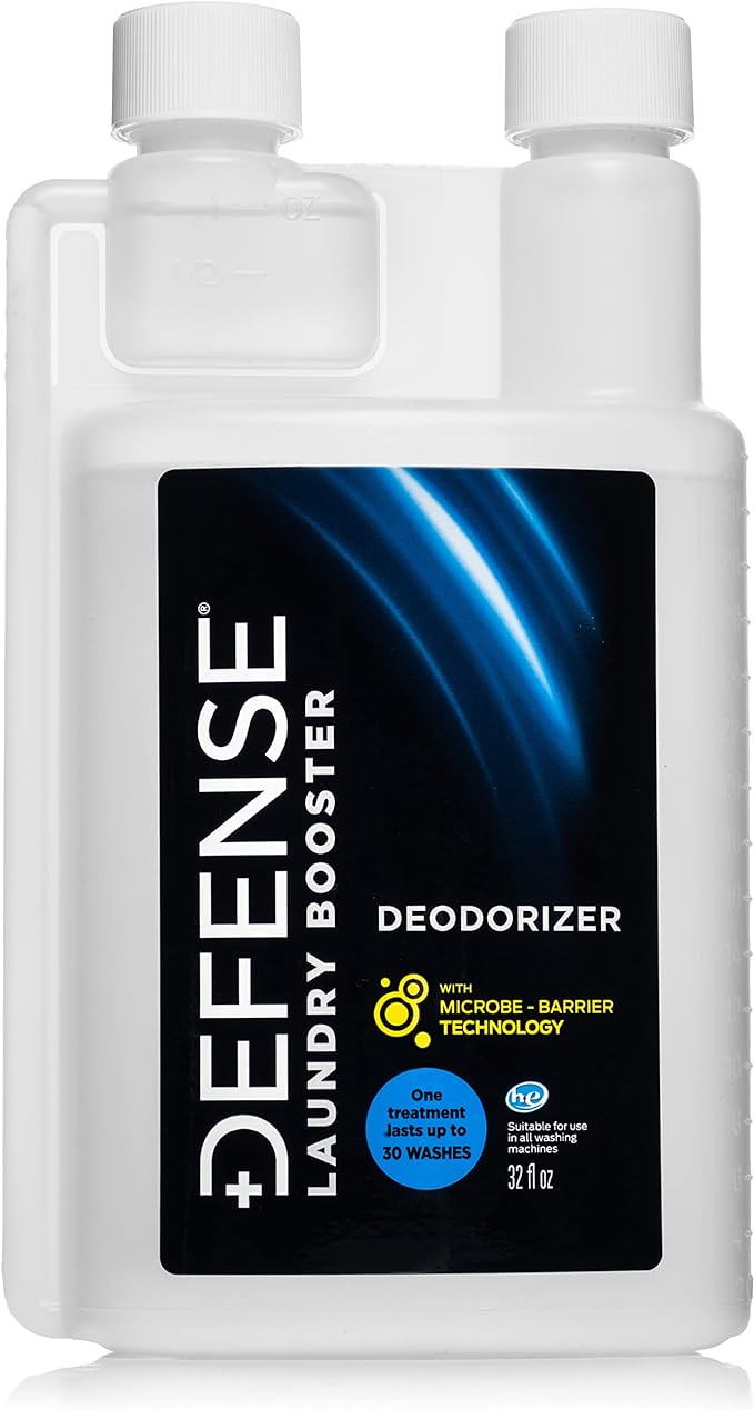 Defense Soap Laundry Additive Deodorizer | Protects Wrestling Jiu Jitsu Bjj Gi Activewear Fabrics from Stains and Odors 32 Fl Oz