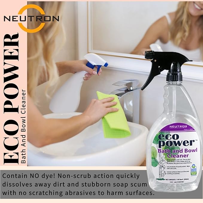 Neutron Industries Eco-Power Bath &amp Bowl Cleaner 32oz