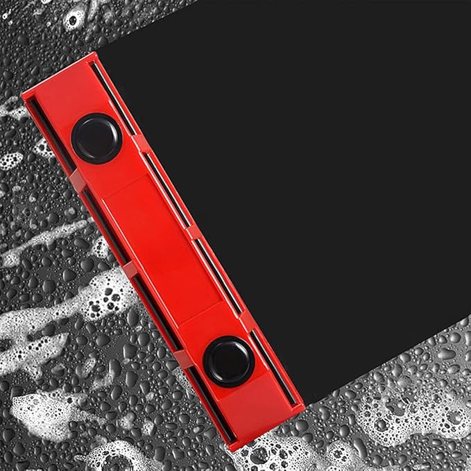 Double-Side Window Glass Wiper Gadgets Fits for Single Glazed for Anti-Fall