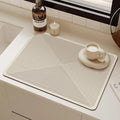 Dish Drying Mat - Absorbent Countertop Mat for Coffee Maker Dish Rack (0116''×24'')