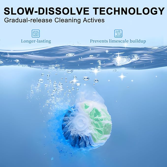 Automatic Toilet Bowl Cleaner TabletsToilet Cleaner Tablets For TankBathroom Cleaner For Tank