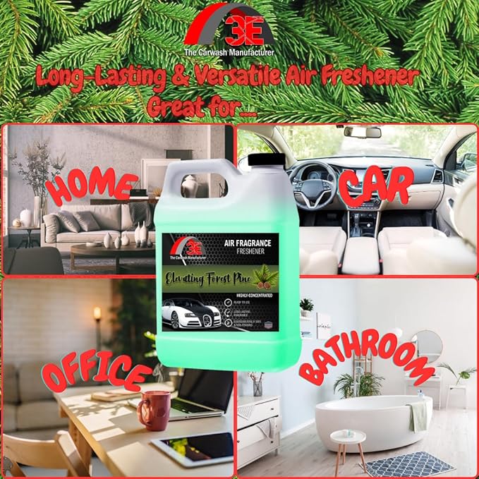 Air Freshener Elevating Forest Pine and Odor Eliminator Premium Smell Fragrance Premium Smell and Odor Eliminator Half Gallon (64 oz)