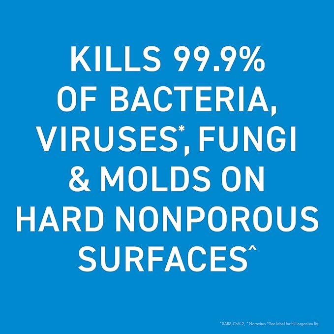 Bioesque Botanical Disinfectant Solution Heavy Duty Broad-Spectrum Disinfectant Kills 99.9% of Bacteria Viruses* Fungi &amp Molds 32 Fluid Ounce (Pack of 12)