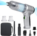 EcoNour 3-in-1 Cordless Handheld Car Vacuum Cleaner – 120W Power 12000Pa High Suction Dual Rechargeable Batteries – Portable Dust Buster for Car Home &amp Pet Hair