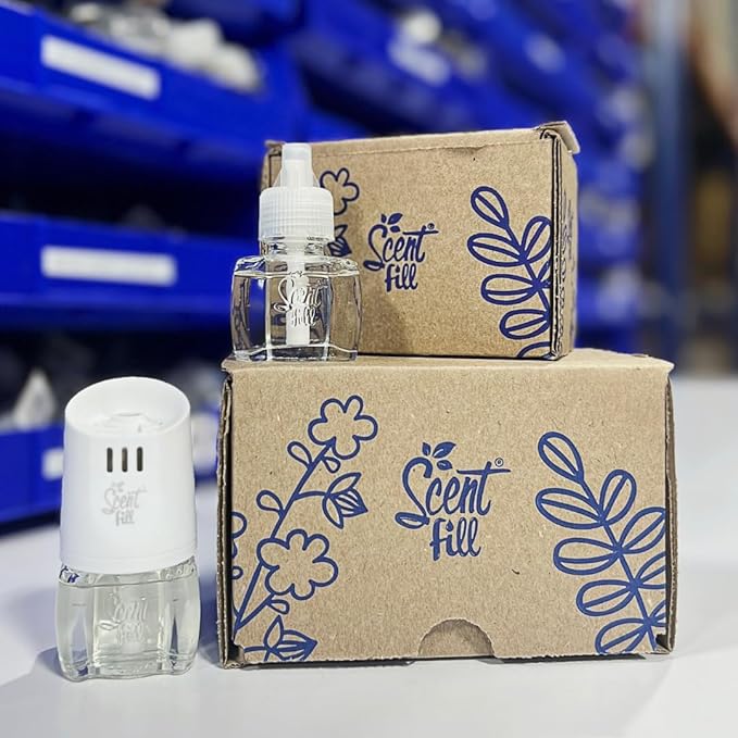 Scent Fill 100% Natural Lavender Lime Plug in Air Freshener Scented Oil Refills 3 Refills