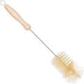Redecker Natural Pig Bristle Soda Bottle Brush 11-3/4-Inches Flexible Wire Handle Made in Germany