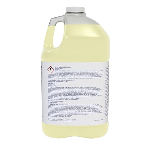 Diversey 101109766 SUMA Block Whitener Liquid Cleaner Removes Stains from Cutting Boards Chopping Blocks Ready-to-Use 1-Gallon