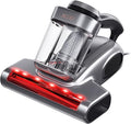 JIGOO J300 Pro Matture Vacuum Cleaner with 14Kpa 550W Powerful Suction Infrared UV &amp Heating Tech for Deep Cleaning Anti-Allergen Bed Vacuum with Dust Sensor &amp Plant Fragrance for Bed Sofa