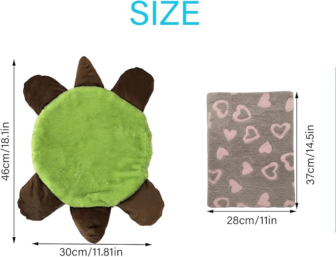 Floor Turtle Foot Mop Double-Sided Washable and Reusable Used for Floor Cleaning 11.81 in Green (2)