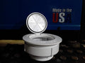 The Original 3 x 4 Homesaver Combination Flip Top Sewer Popper Relief Cap. Fits a 3 or 4 PVC Sewer Cleanout Pipe. Sewer relief valve! Proudly made in the USA!