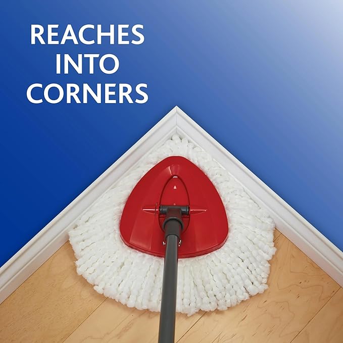 Mop and Bucket System for Floor Cleaning Spin Mop with Bucket Household Supplies Tools Extended Handle for Household Hardwood Floor