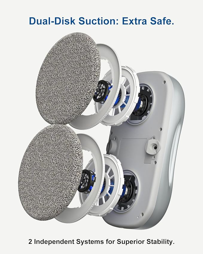 S9PRO Window Cleaning RobotWindow Cleaner Robot with Portable Station Suitable for Stubborn Stains Intelligent Path Planning Automatic Dual Water Spray Edge Detection