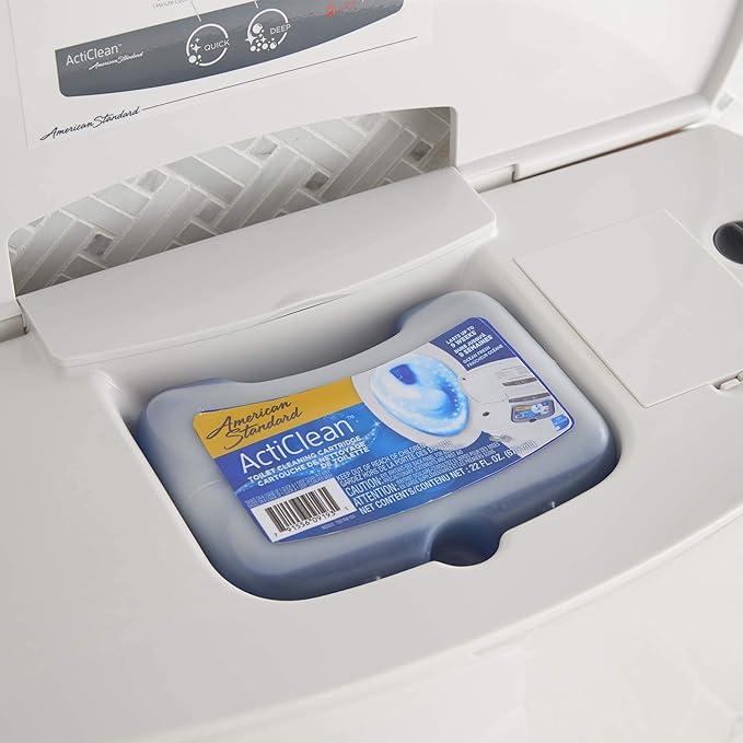American Standard 1466.003 Acticlean Toilet Cleaning Cartridge (Pack of 3) Blue