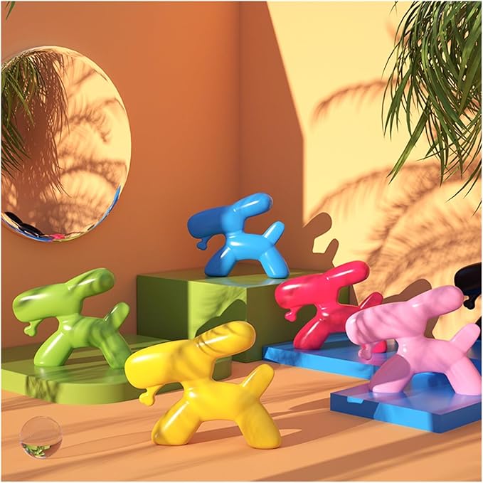 Car Air Freshener Clips - Alcohol-Free Solid Dog Perfume for Long-Lasting Aromatherapy &amp Interior Decor(Q100-Green)