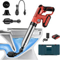 Electric Toilet PlungerDrain Clog Remover ToolsHigh Pressure Air Toilet Plungers Heavy Duty Plunger For ToiletBathroomFloor DrainSewerPipeRED