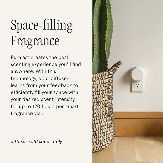 Pura &amp Malala Home Scent Refill - Smart Home Air Diffuser - Hours of Luxury Fragrance per Refill - Clean &amp Safe Pura Diffuser Refills - Tanzania: Heart on Fire (2 Pack)