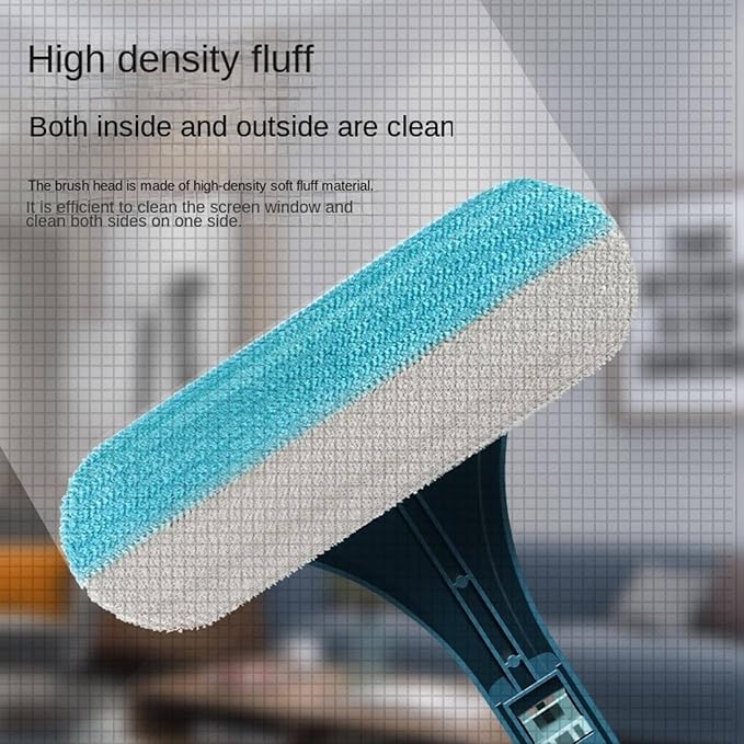 Screen Window Brush Cleaning Appliance Window Cleaning disassembly-Free Cleaning Screen Window Cleaning Tools Household high-Rise Building Wiper Two-Sided Brush