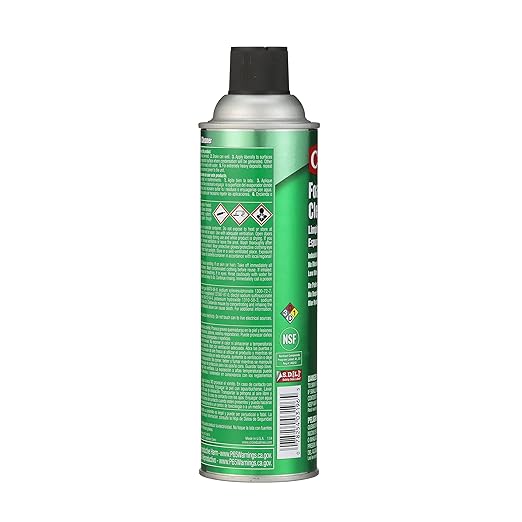 CRC Foaming Coil Cleaner 18 Wt Oz Water-Based Heavy-Duty Cleaner For Air Conditioning And Refrigeration Condensers Aerosol Spray