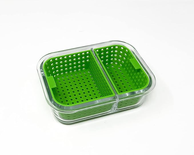 Dual Dunk Iso Soak Cleaning Station (Large Green)